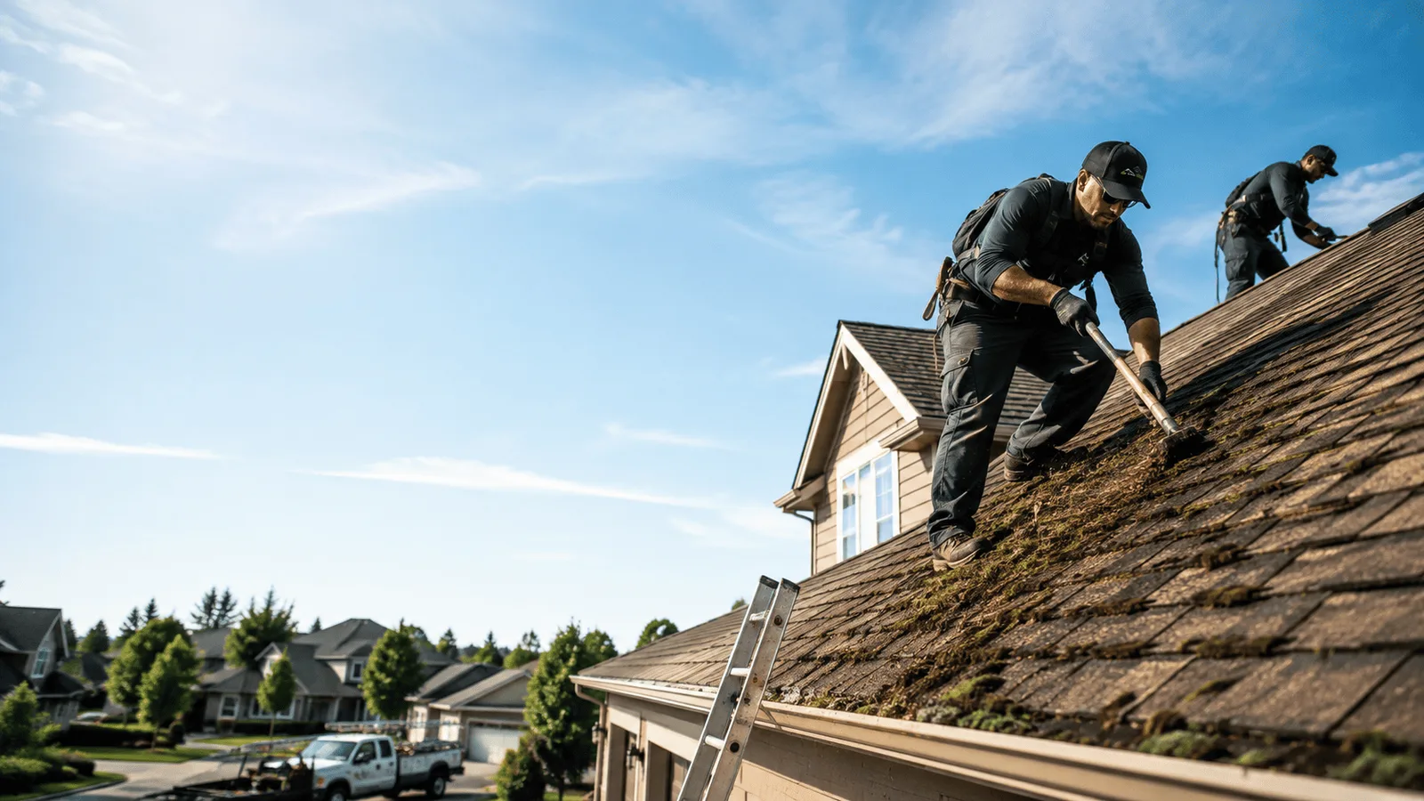 Roof Moss Removal in Usk, WA near me